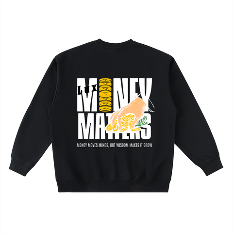 Oversized Crewneck Taped Sweatshirt Oversized Crewneck Taped Sweatshirt