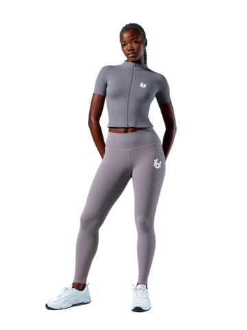 Gray- Women's Yoga Workout Set Gray- Women's Yoga Workout Set