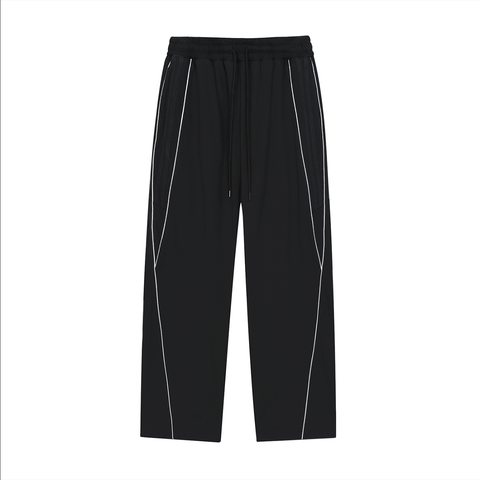 Reflection Striped Straight-Leg Sweatpants Reflection Striped Straight-Leg Sweatpants