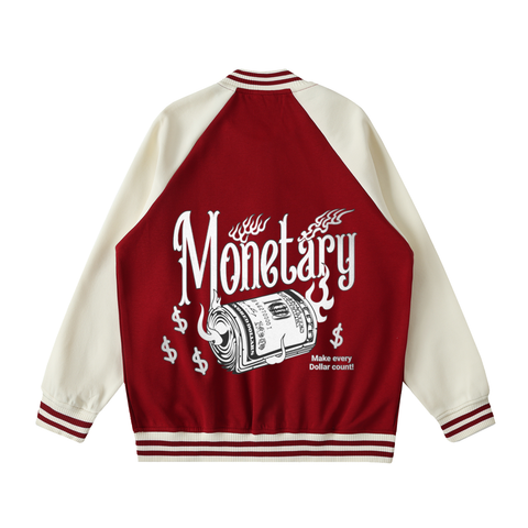 Two Tone Raglan Sleeve Varsity Jacket Two Tone Raglan Sleeve Varsity Jacket