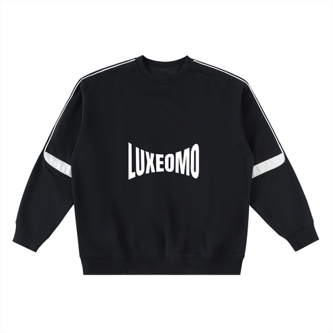 Oversized Crewneck Taped Sweatshirt Oversized Crewneck Taped Sweatshirt