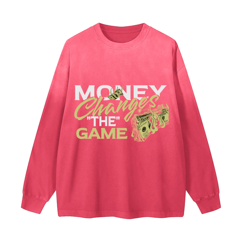 Gradient Vintage Washed Long Sleeve Tee - 270 GSM Gradient Vintage Washed Long Sleeve Tee - 270 GSM