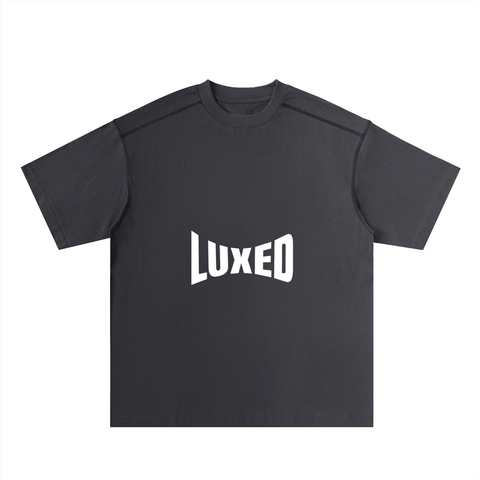 Oversized Contrast-Stitched Cotton Tee Oversized Contrast-Stitched Cotton Tee