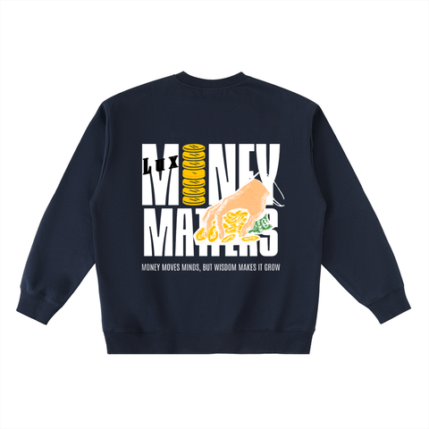 Oversized Crewneck Taped Sweatshirt Oversized Crewneck Taped Sweatshirt