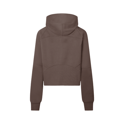 Cropped Half-Zip Hoodie Cropped Half-Zip Hoodie