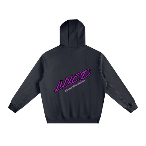 Fleeced High Neck Hoodie Fleeced High Neck Hoodie