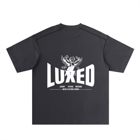 Oversized Contrast-Stitched Cotton Tee Oversized Contrast-Stitched Cotton Tee
