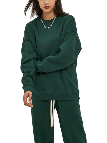 Fleeced Sweatshirt Fleeced Sweatshirt