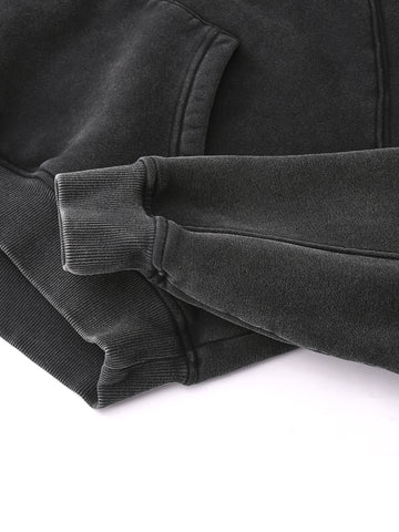 Snow Washed Cropped Hoodie Snow Washed Cropped Hoodie