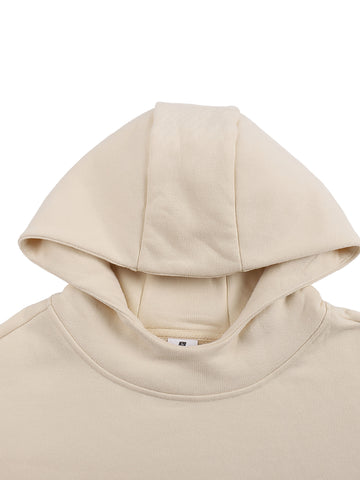 Fleeced High Neck Hoodie Fleeced High Neck Hoodie