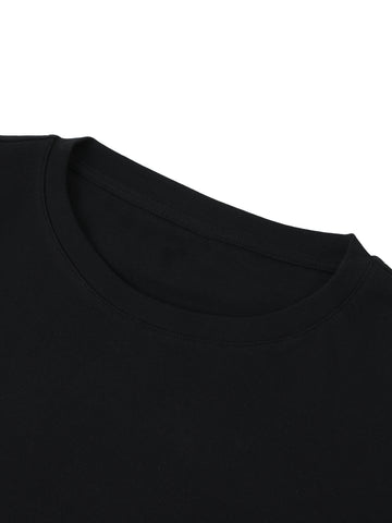 Lightweight Cocoon Shape Short Sleeve Top Lightweight Cocoon Shape Short Sleeve Top