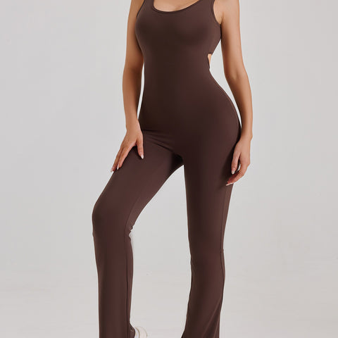 Women's Seamless Yoga Jumpsuit One Piece Tank Top