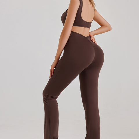 Women's Seamless Yoga Jumpsuit One Piece Tank Top
