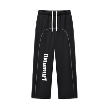 Contrast-Stitched Fleece Sweatpants
